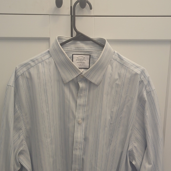 Charles Tyrwhitt Other - Charles Tyrwhitt Blue Striped Dress Shirt